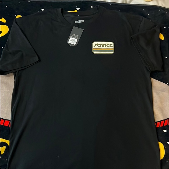 Stance Black Short Sleeve Tee Casual Comfort - Picture 1 of 6
